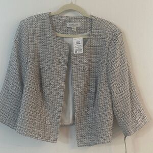 Danillo Women's Classic Black and White Blazer